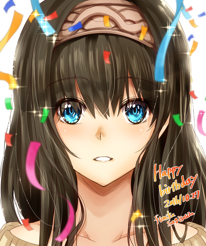 sagisawa fumika (idolmaster and 1 more) drawn by yamada_naoko_(hideko1227)