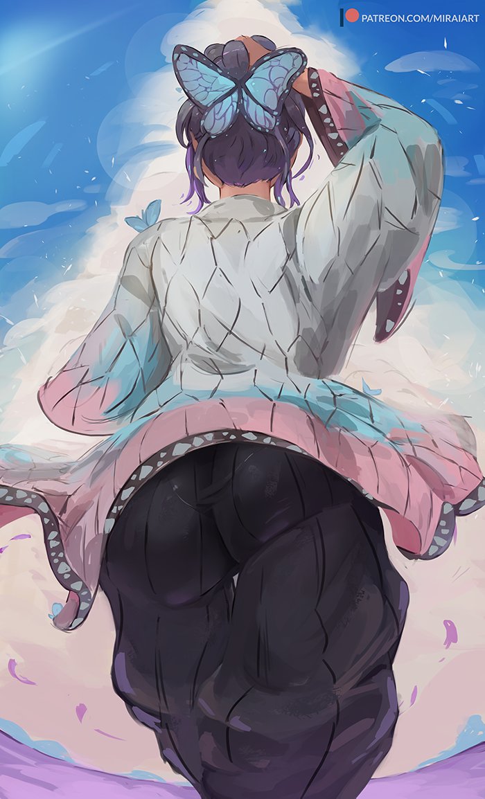 kochou shinobu (kimetsu no yaiba) drawn by mirai_hikari