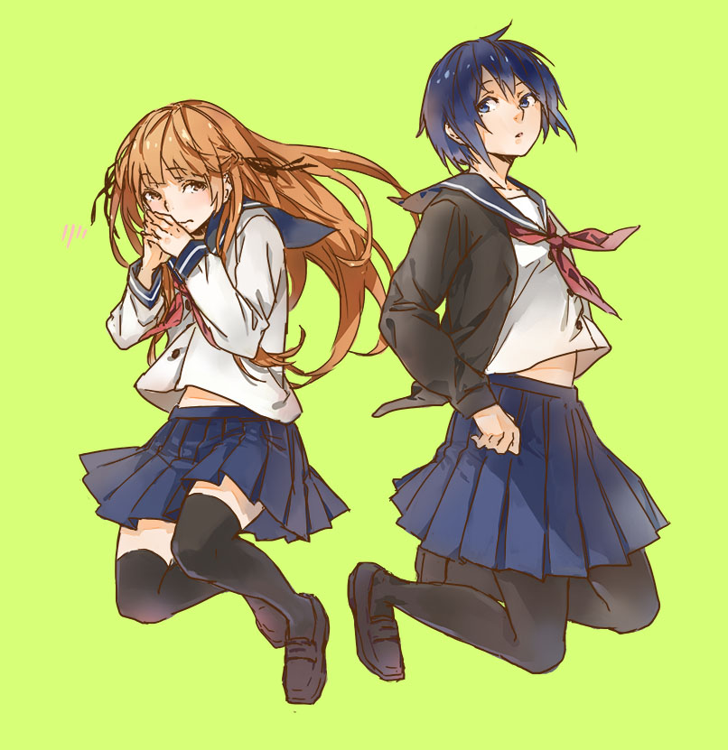sumizome akemi and sanjou keiko (inari konkon koi iroha.) drawn by lomimi