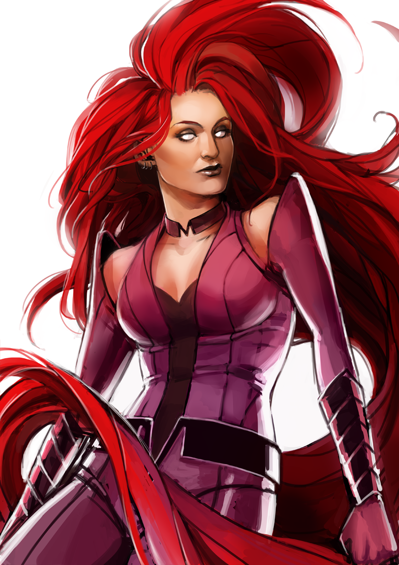 medusa (marvel and 1 more) drawn by vylla