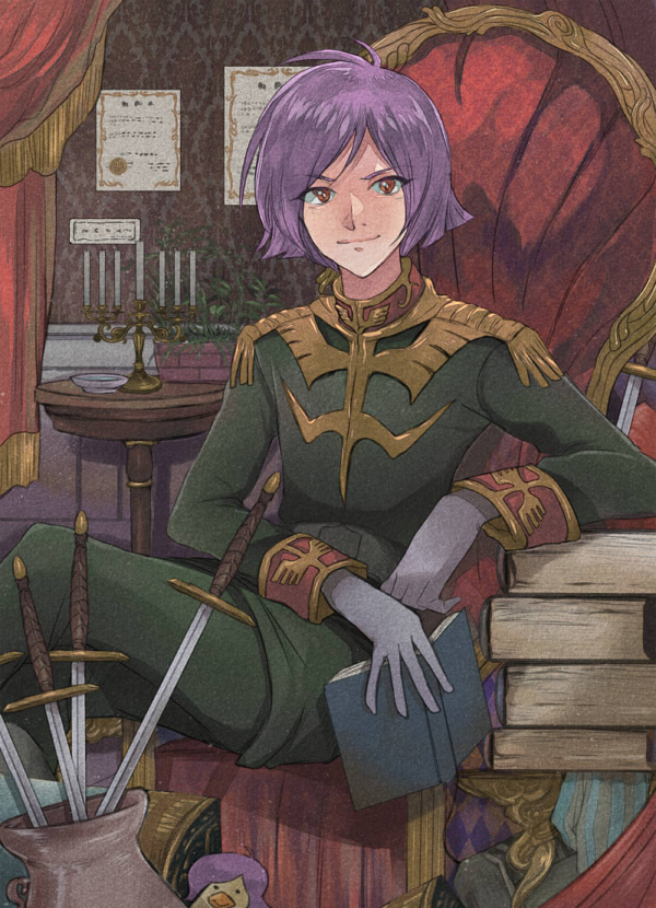 garma zabi (gundam and 1 more) drawn by tsunnosuke