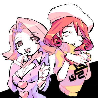 april may and ini miney (ace attorney and 2 more) drawn by porta3948_5