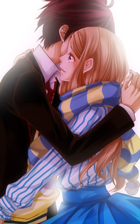 takakura himari and takakura kanba (mawaru penguindrum) drawn by teke2