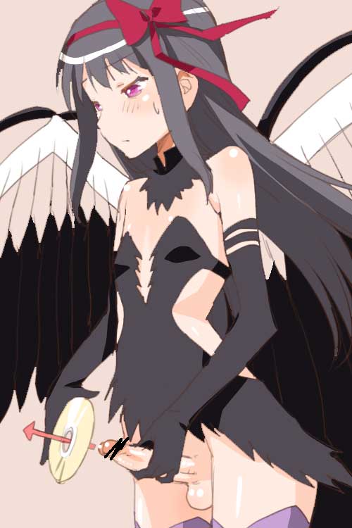 akemi homura and akuma homura (mahou shoujo madoka magica and 1 more) drawn by shinama