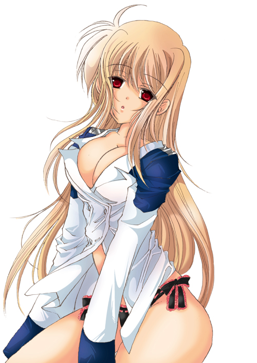 fate testarossa (lyrical nanoha and 1 more) drawn by hina_sasaki