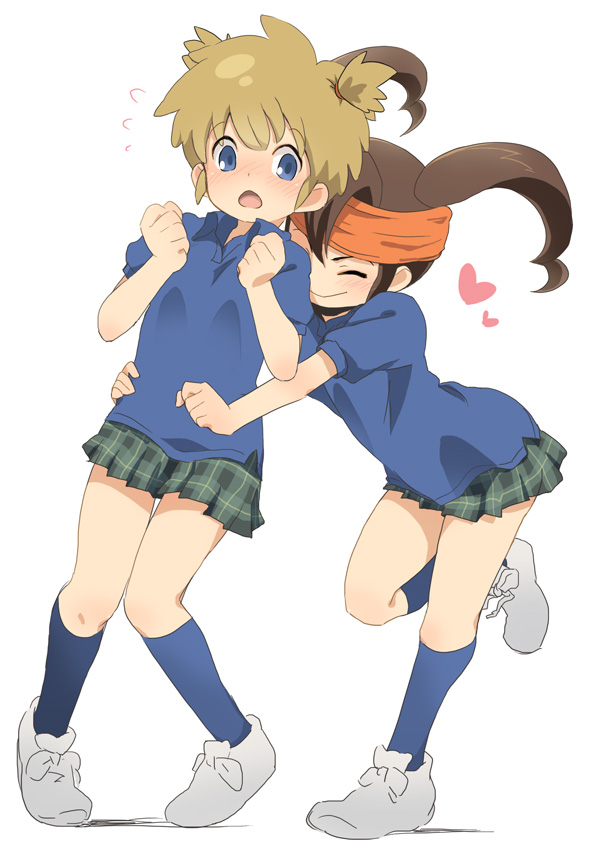 endou mamoru and tachimukai yuuki (inazuma eleven) drawn by inuzumi