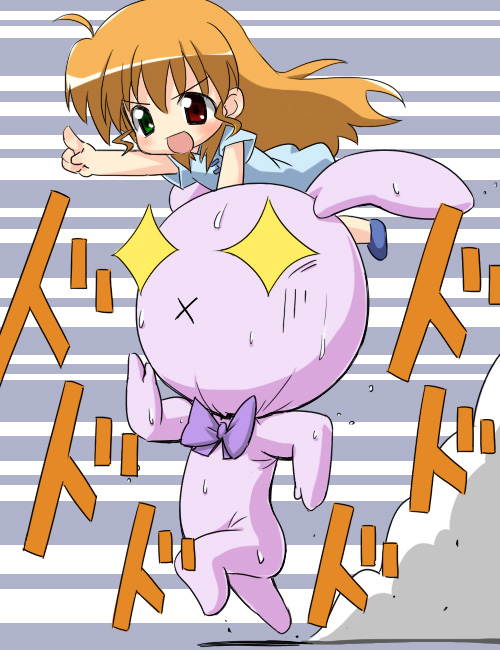 vivio (lyrical nanoha and 1 more) drawn by izuno_kenta