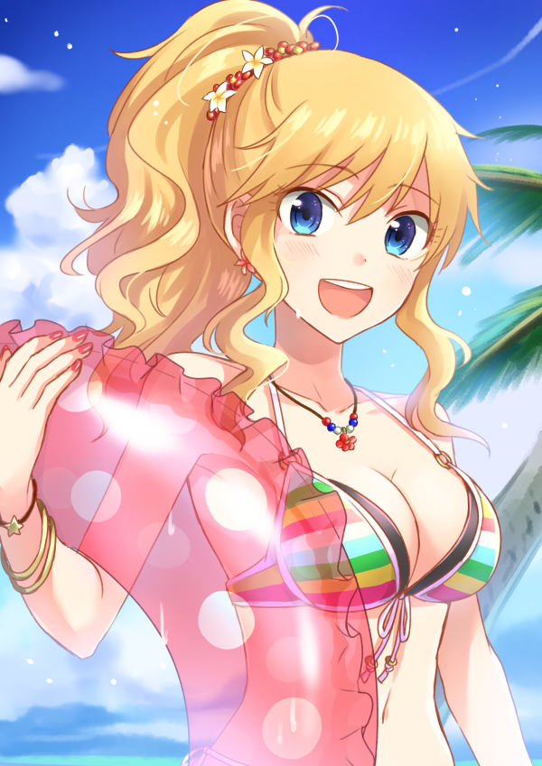 ohtsuki yui (idolmaster and 1 more) drawn by bekkourico