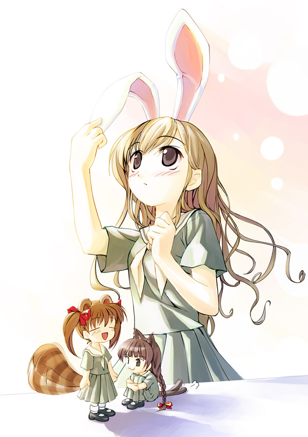 fukuzawa yumi, toudou shimako, and shimazu yoshino (maria-sama ga miteru) drawn by takoyaki_(roast)
