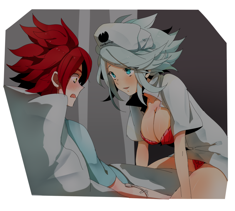 nagumo haruya and suzuno fuusuke (inazuma eleven) drawn by hinabu