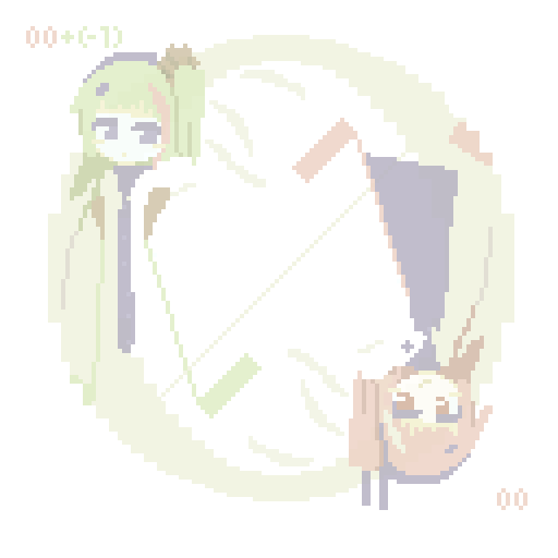 adachi rei and chaun meguri (original and 2 more) drawn by borazon
