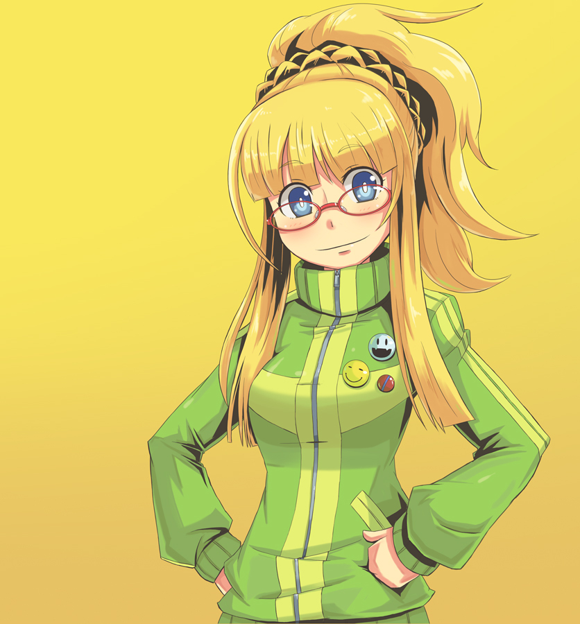 satonaka chie, sovereign, and sovereign 2 (persona and 3 more) drawn by dan_(orange_train)
