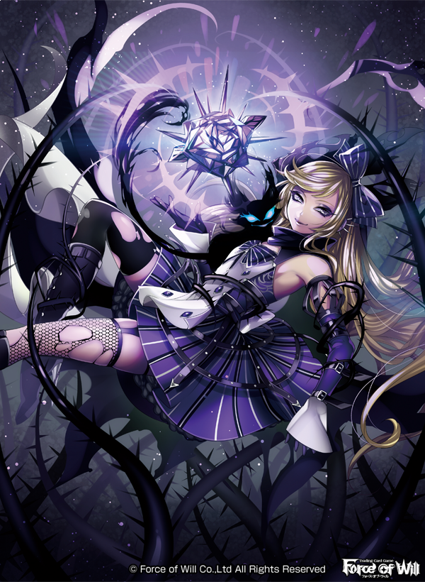 dark alice (force of will) drawn by matsurika_youko