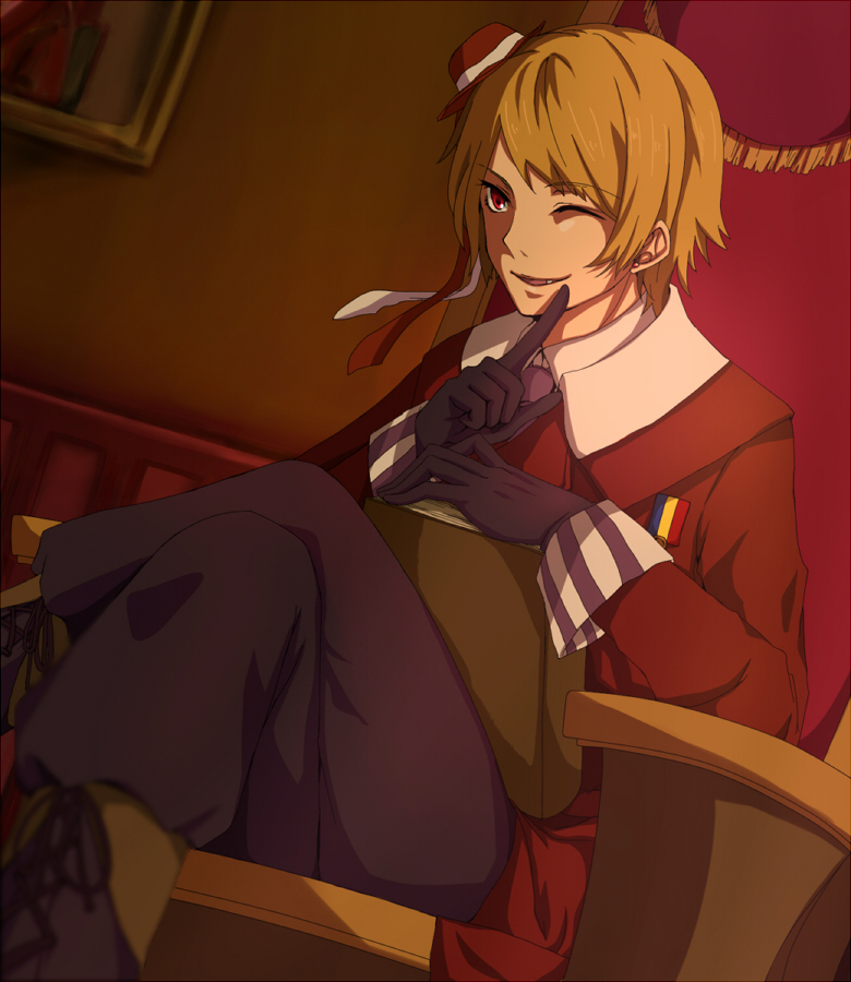 romania (axis powers hetalia) drawn by type1189