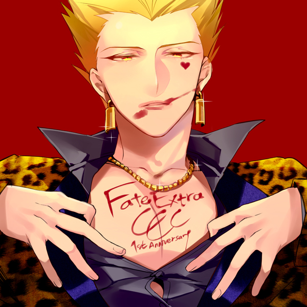 gilgamesh (fate and 2 more) drawn by momoayamo