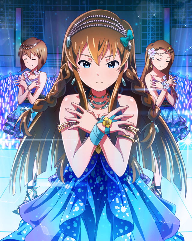 minase iori, hagiwara yukiho, and kousaka umi (idolmaster and 1 more)