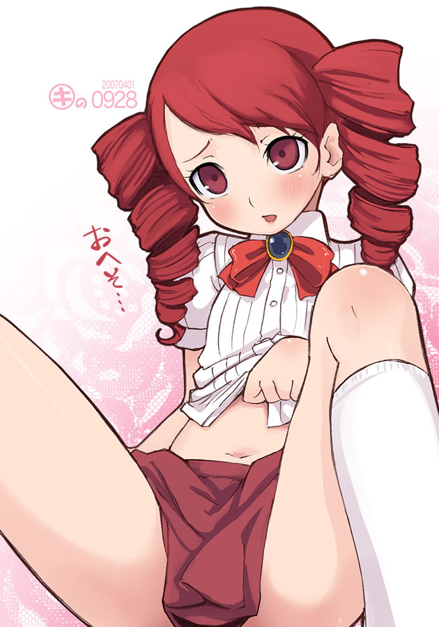 kirijou mitsuru (persona and 1 more) drawn by kei_jiei