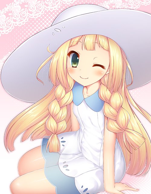 lillie (pokemon and 1 more) drawn by murano101