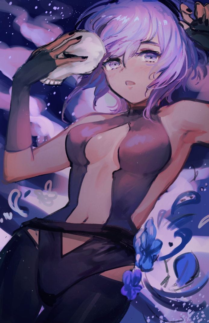 hassan of serenity (fate and 2 more) drawn by k_(sktchblg)