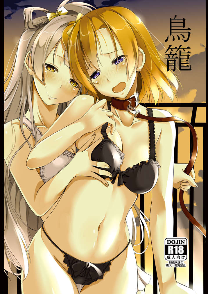 minami kotori and kosaka honoka (love live! and 1 more) drawn by ryuunagi_hyouga