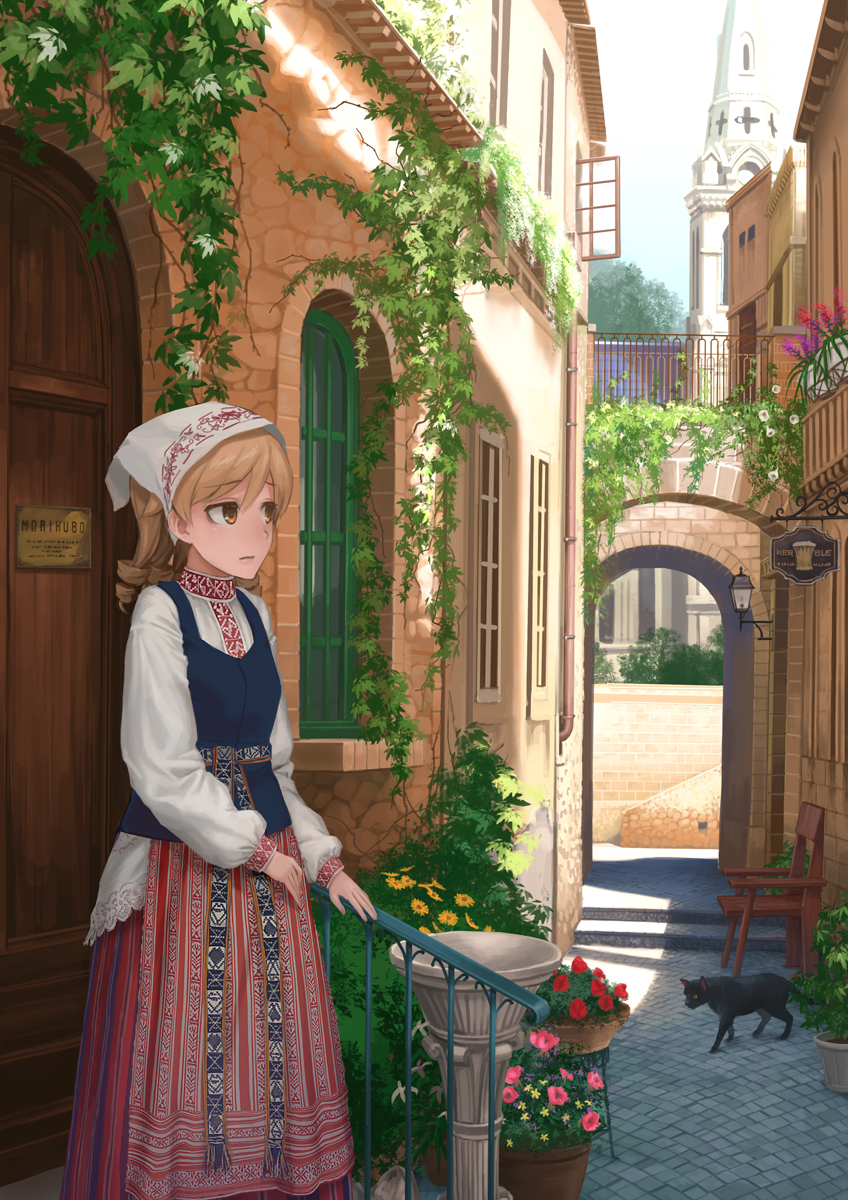 morikubo nono (idolmaster and 1 more) drawn by lif_(lif_&_ref)