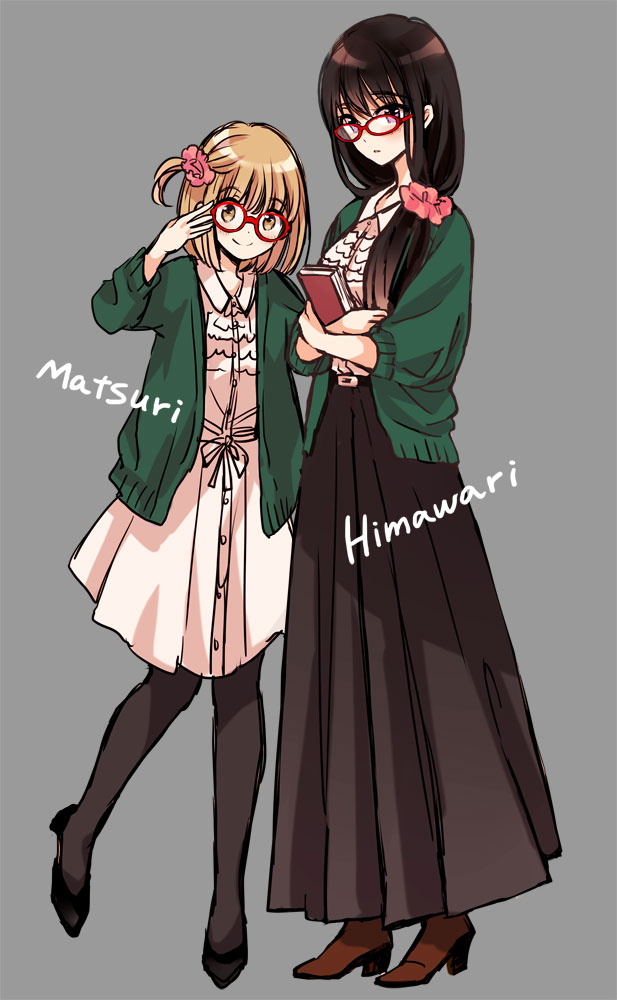 himawari-san and kazamatsuri matsuri (himawari-san) drawn by sugano_manami