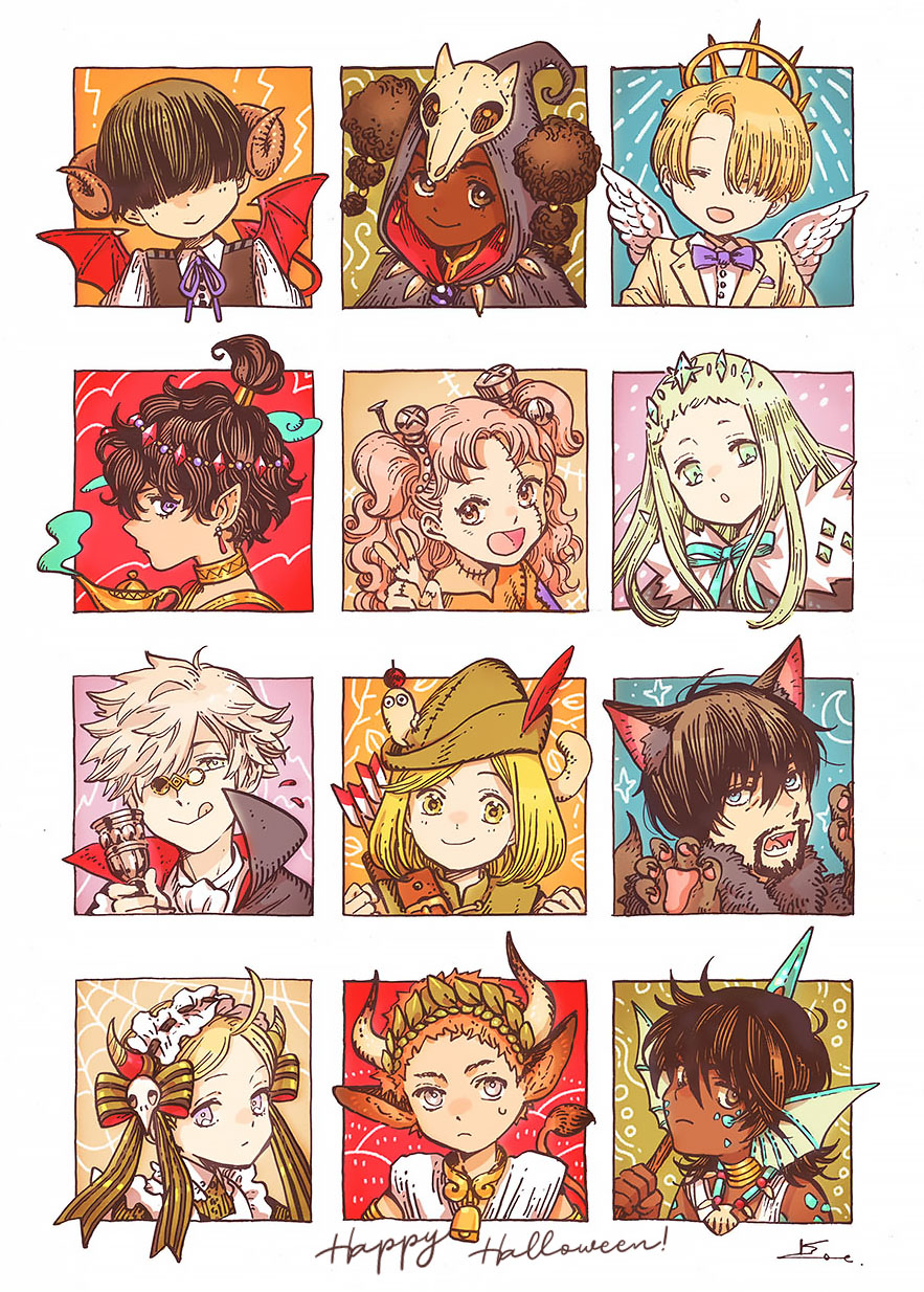 Coco Brushbug Qifrey Agate Riche And 8 More Tongari Boushi No Atelier Drawn By Shirahama Kamome Danbooru