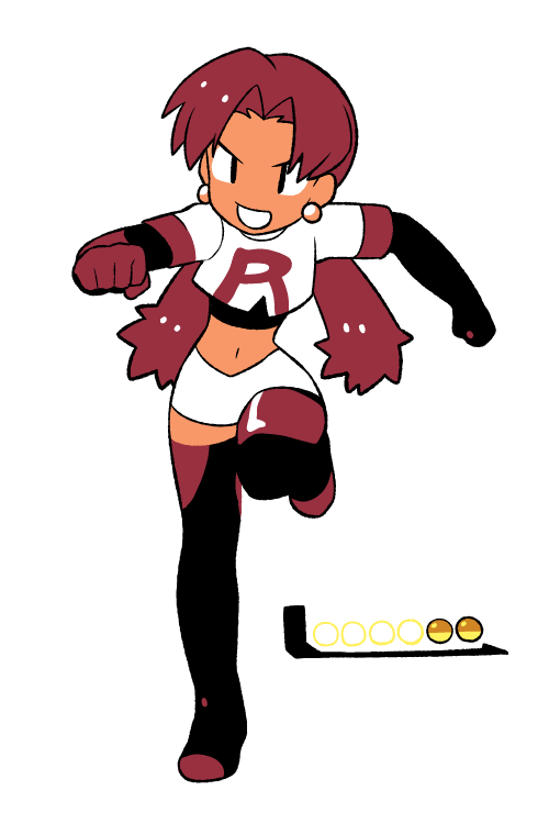 team rocket grunt (pokemon and 1 more) drawn by moyori
