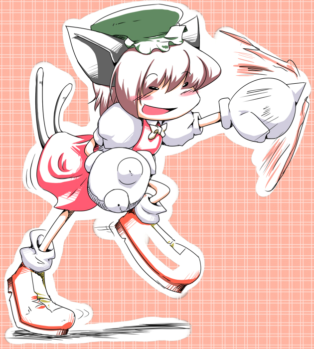 chen and knuckles the echidna (touhou and 1 more) drawn by futaba_suetsuki