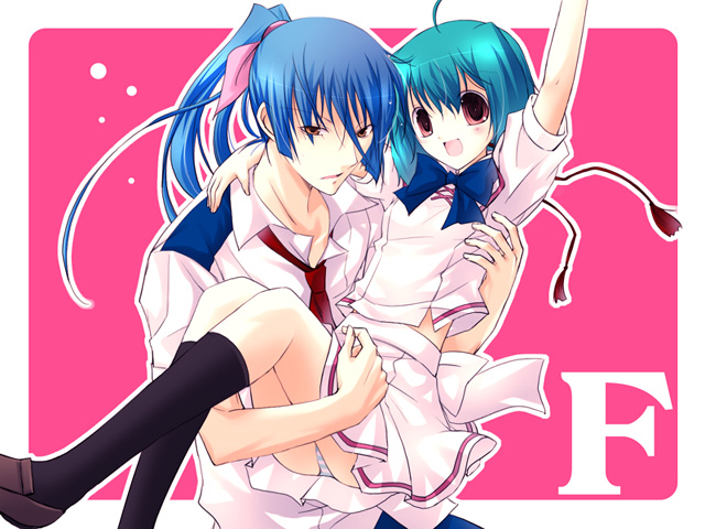 ranka lee and saotome alto (macross and 1 more) drawn by vanilla_(nicolla)