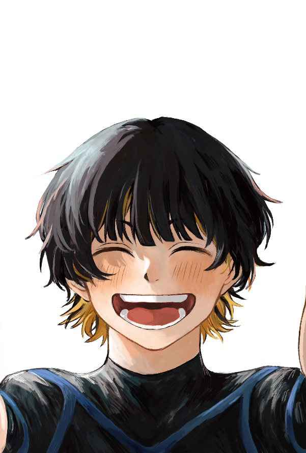 bachira meguru (blue lock) drawn by hayashi_(user_sujr4484)