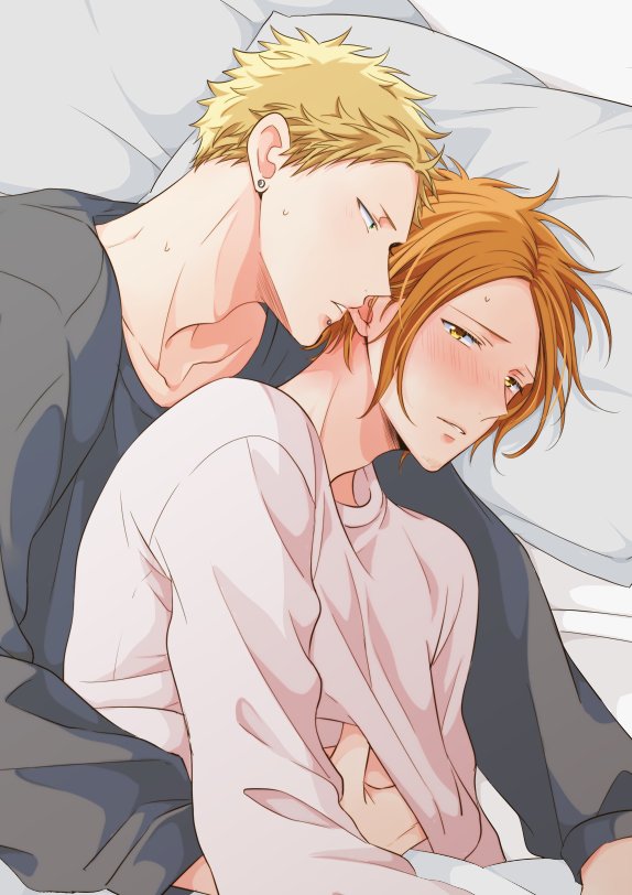 kaji akihiko and nakayama haruki (given) drawn by 961_masashi