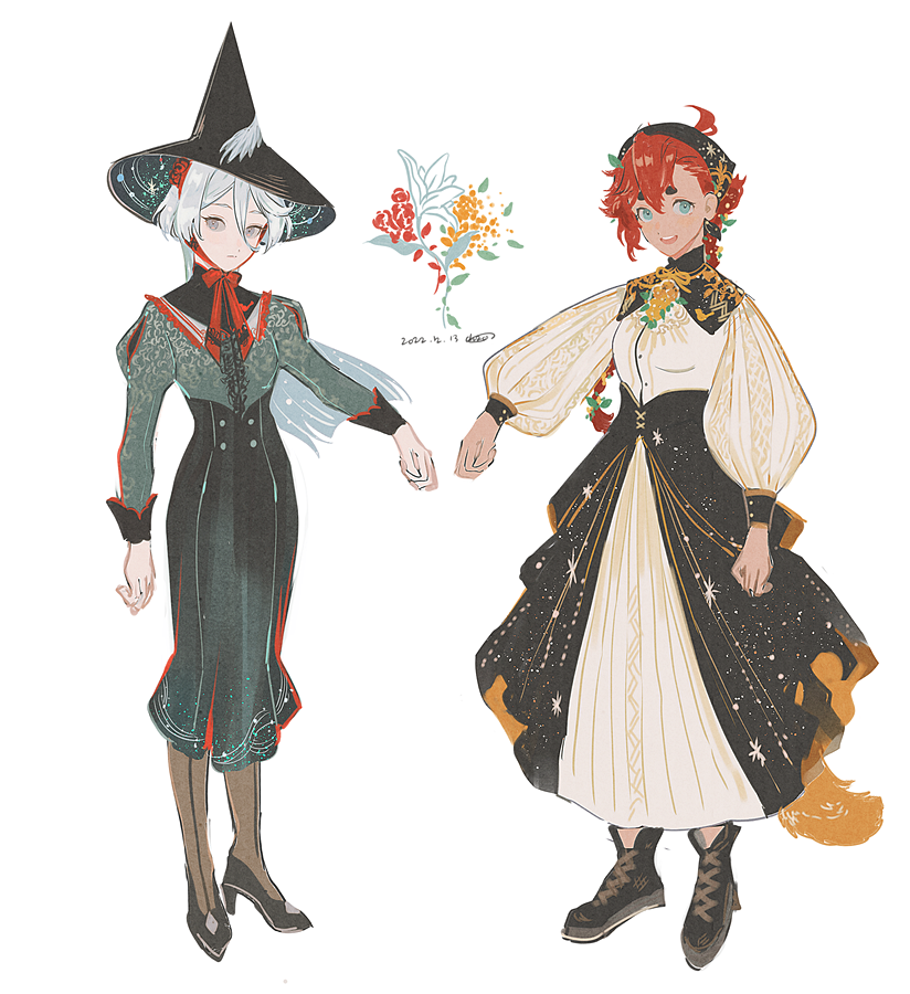 suletta mercury and miorine rembran (gundam and 1 more) drawn by chaco_stool