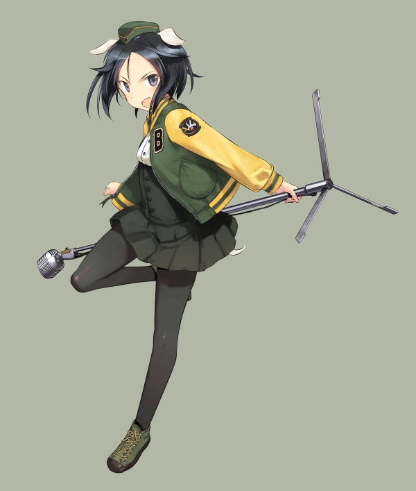 kanno naoe (world witches series and 1 more) drawn by shimada_fumikane
