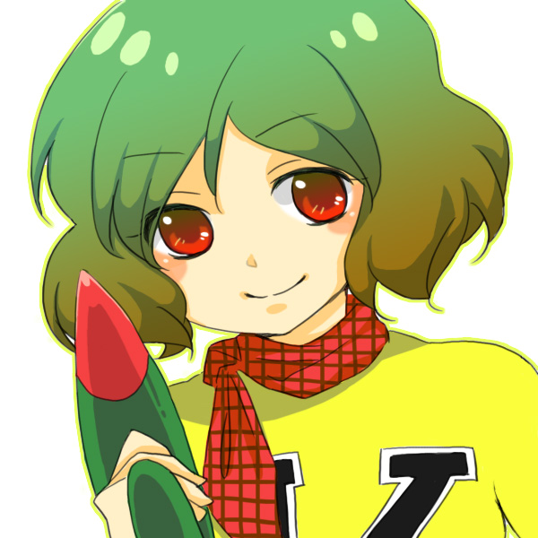 kazami yuuka and izumi ken (touhou and 1 more) drawn by ameshito1940
