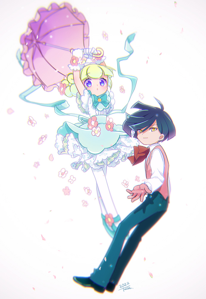 marle and squares (puyopuyo and 1 more) drawn by burippoi
