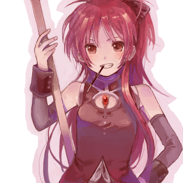 sakura kyoko (mahou shoujo madoka magica) drawn by riyuko3