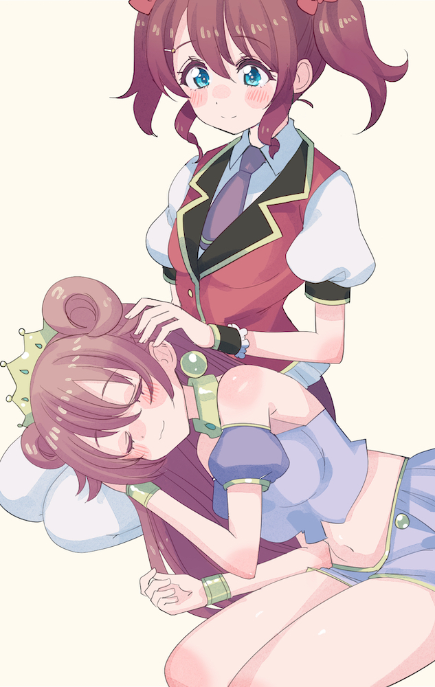 konoe kanata and konoe haruka (love live! and 2 more) drawn by cream_(nipakupa)