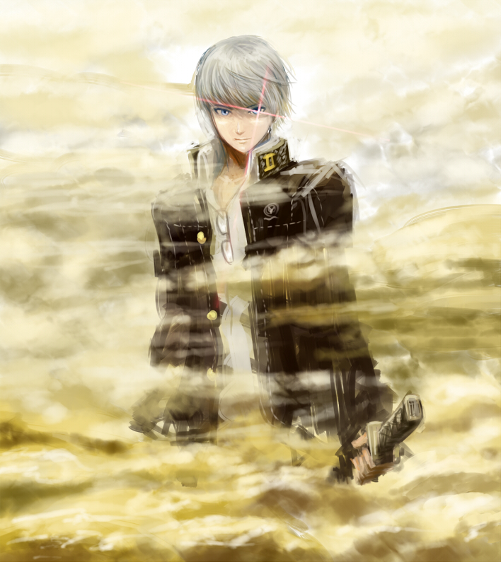 narukami yu (persona and 1 more) drawn by pennginntorio