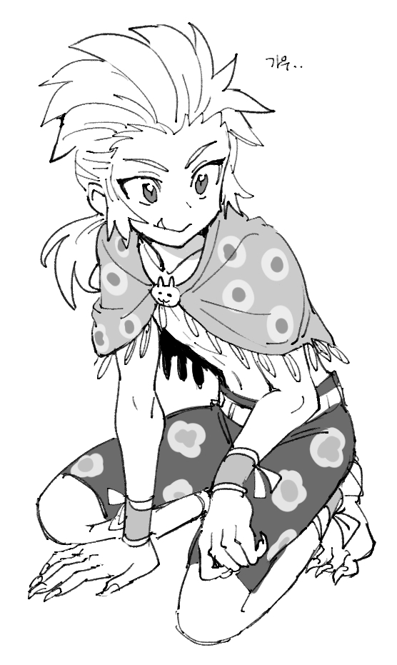 gau (final fantasy and 1 more) drawn by dede_(qwea_00000)