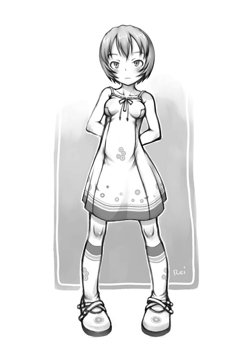 ayanami rei (neon genesis evangelion) drawn by neyuki_rei