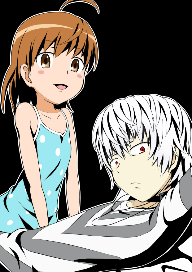 accelerator and last order (toaru majutsu no index and 1 more) drawn by jack-barro