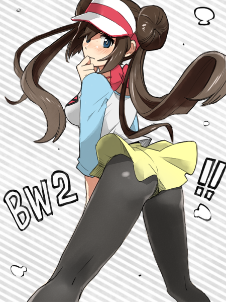 rosa (pokemon and 1 more) drawn by ikeshita_moyuko