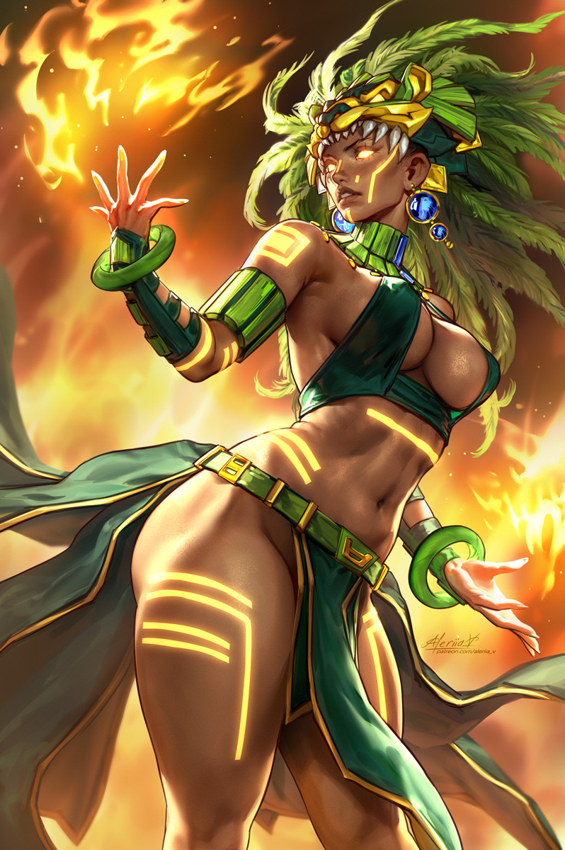 astrowitch drawn by aleriia_v