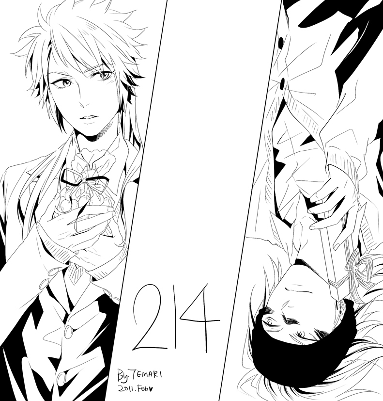sanada yukimura and sarutobi sasuke (sengoku basara) drawn by temari114