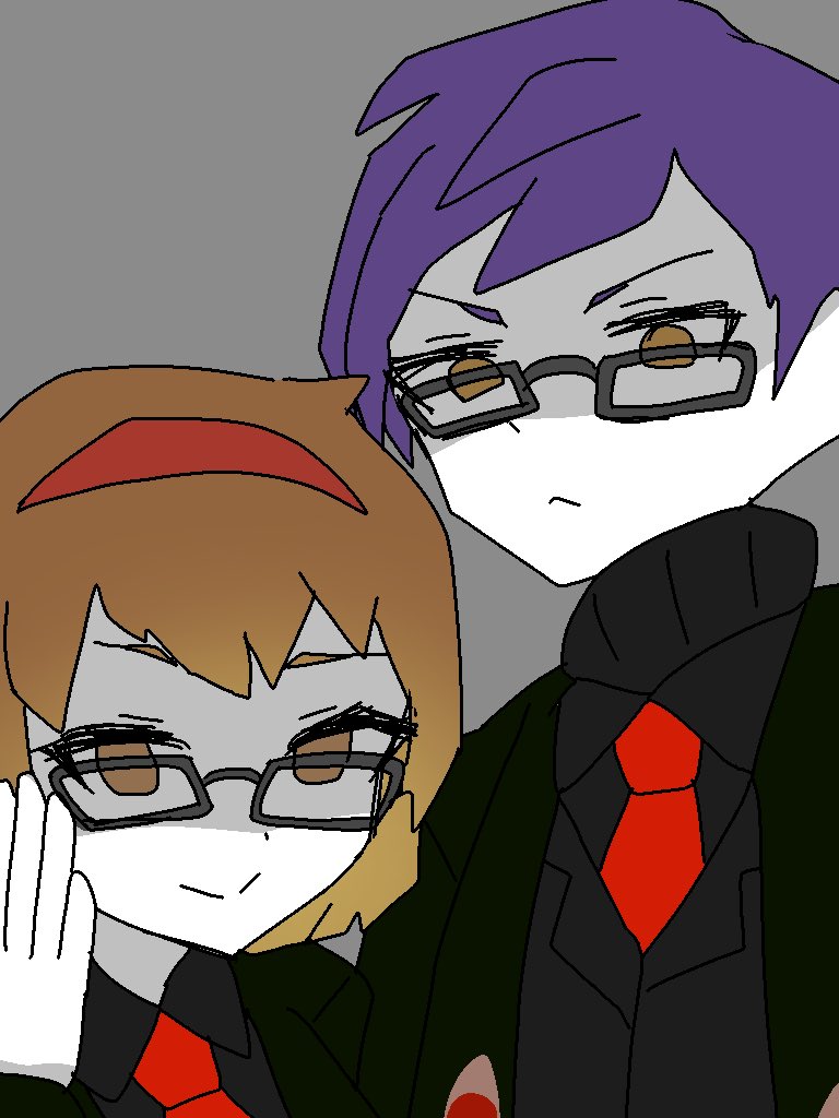 malkuth and yesod (project moon and 1 more) drawn by karamano