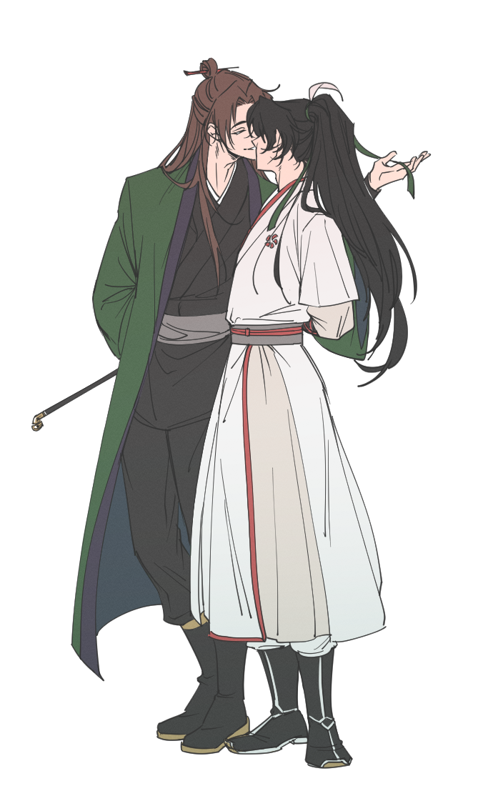 cheongmyeong and tang bo (return of the mount hua sect) drawn by gahya00