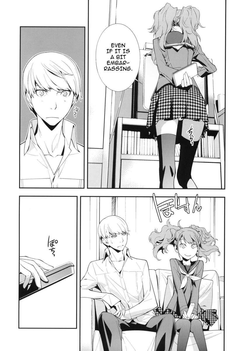 narukami yu and kujikawa rise (persona and 1 more) drawn by okazaki_takeshi