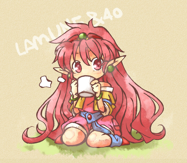 arara milk (super robot wars and 1 more) drawn by shirakawa_(whitemist)