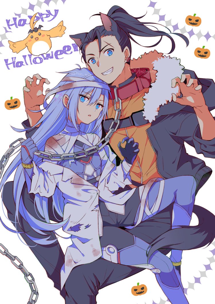 a and matthew (xenoblade chronicles and 2 more) drawn by mini_mamu